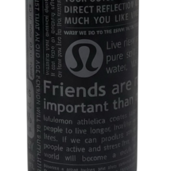 Black Motivational Water Bottle - Picture 2 of 15